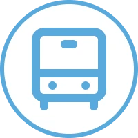  バスでお越しの方